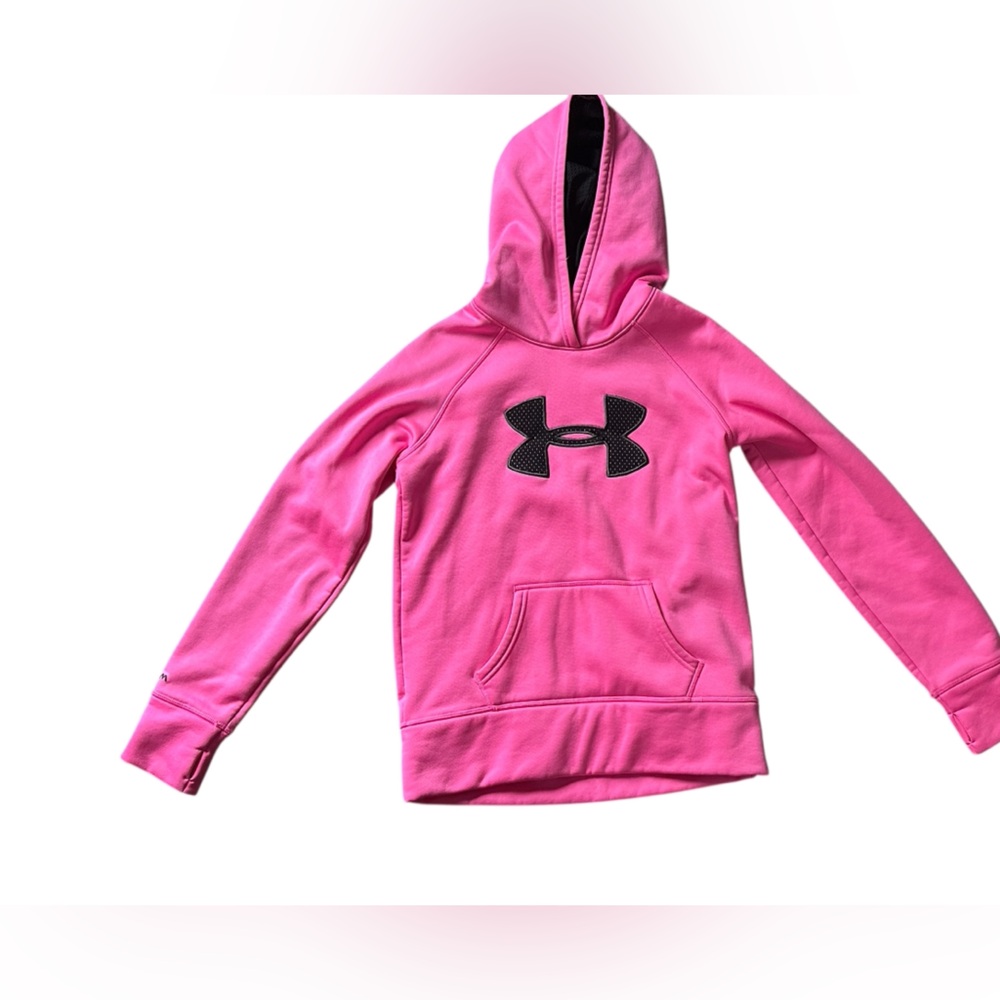 Under Armour Vibrant Pink Fleece Hoodie